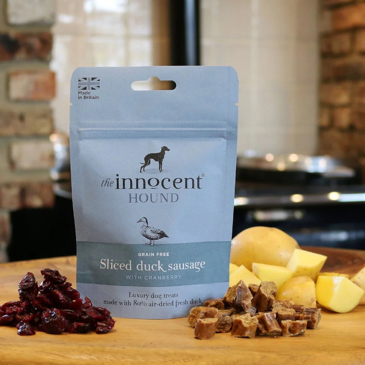The Innocent Hound - Eend Treats met Cranberry