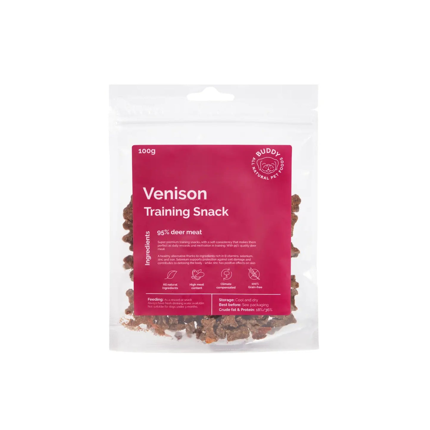 Buddy Pet Foods - Training Snacks Hert
