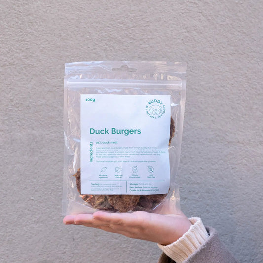 Buddy Pet Foods - Duck Burgers