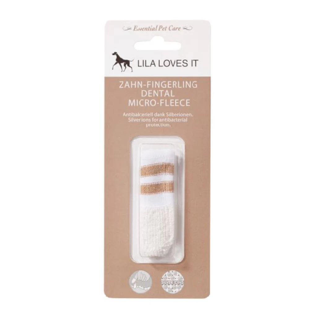 Lila Loves It - Vingertandenborstel Micro-Fleece