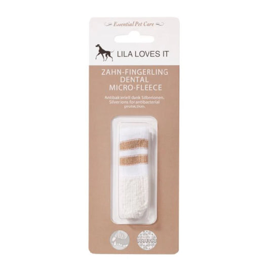 Lila Loves It - Vingertandenborstel Micro-Fleece