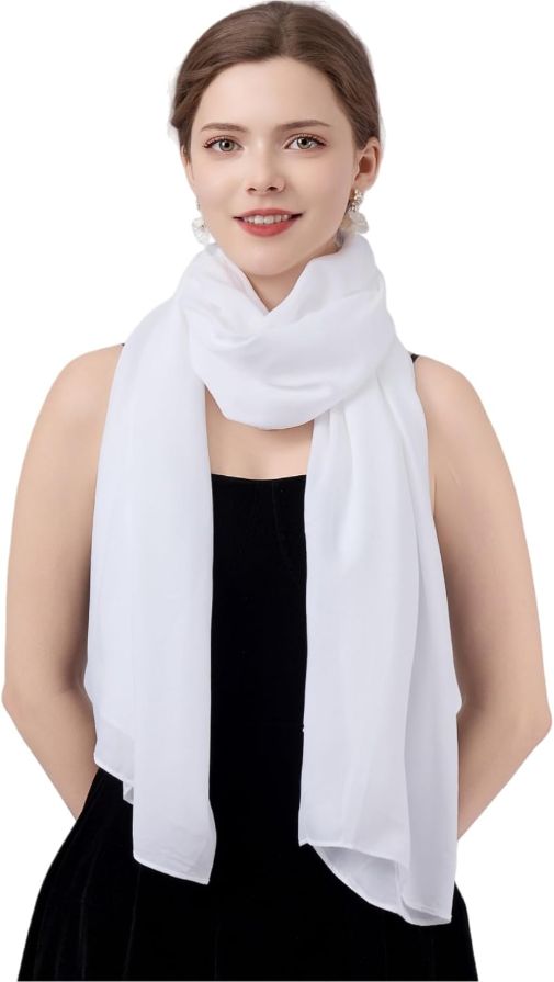 Women's Cotton Blend Scarves Vintage Lady Light Soft Fashion Solid Scarf Beach Shawl Wrap